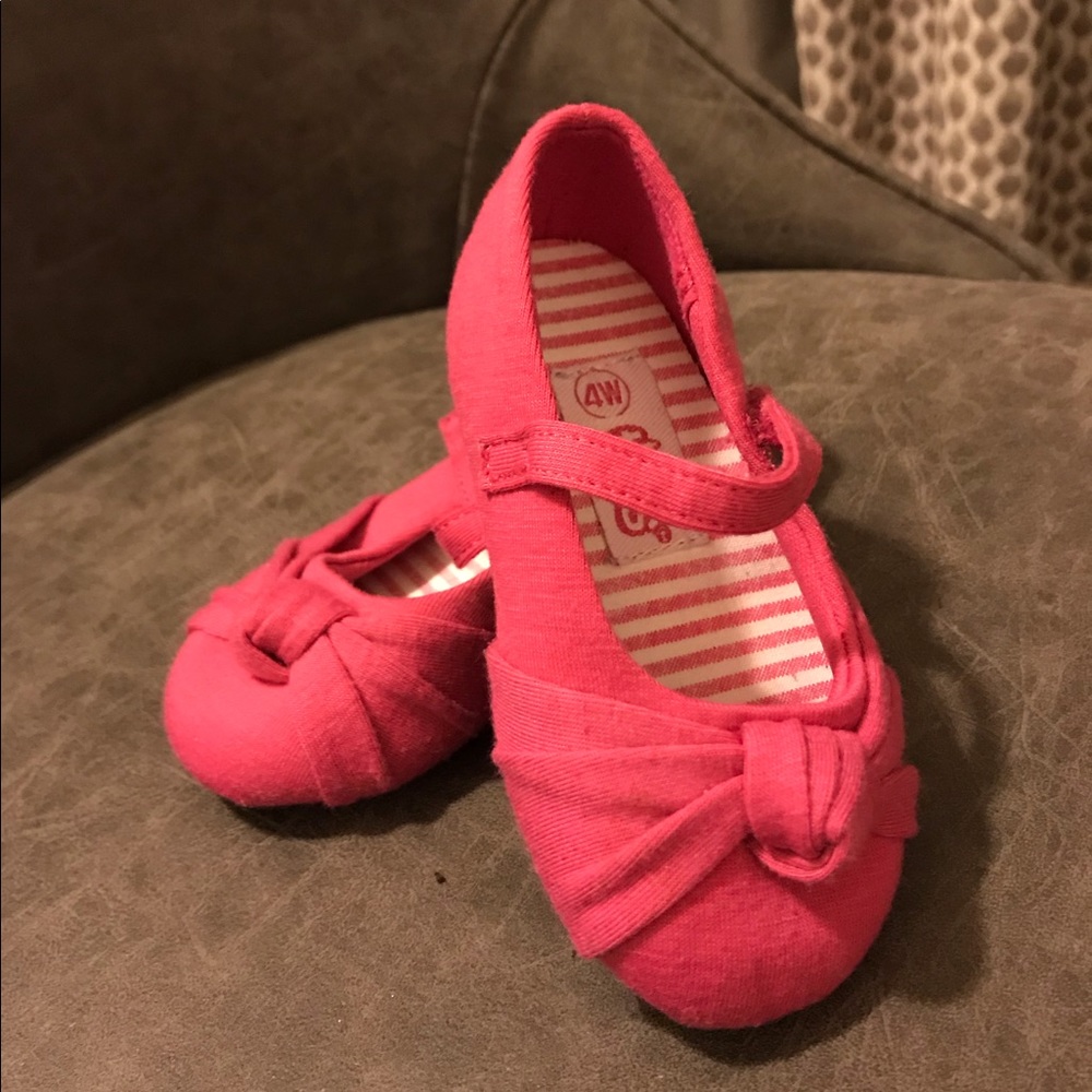 Teeny Toes Toddler Pink Ballet Flats
